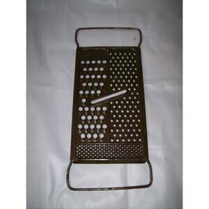 Vintage All In One Metal Grater Slicer -011133